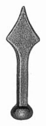 Spear component, catalogue SKU SS. 2/14