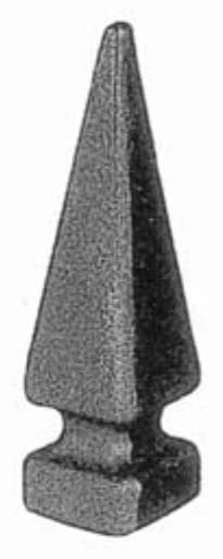 Spear component, catalogue SKU SS. 3/06