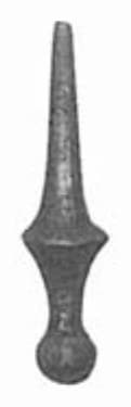 Spear component, catalogue SKU SS. 4A/01