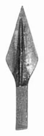 Spear component, catalogue SKU SS. 4A/06