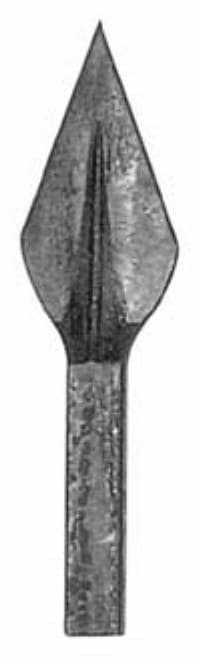 Spear component, catalogue SKU SS. 4A/08