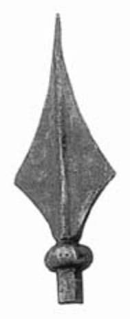 Spear component, catalogue SKU SS. 4/19
