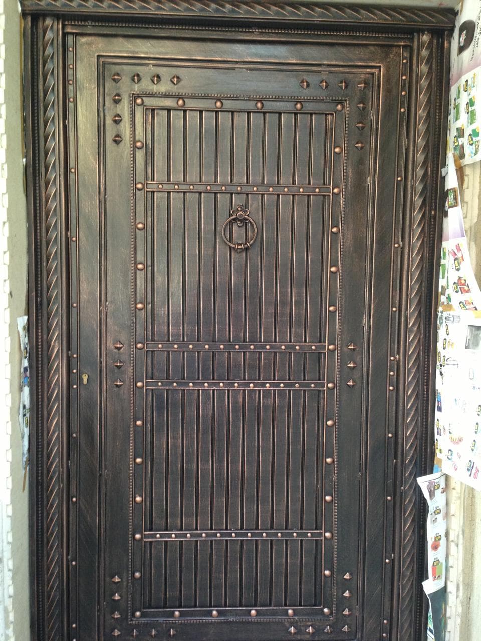 Fabricated ornamental metal door and gate work, selected view 5