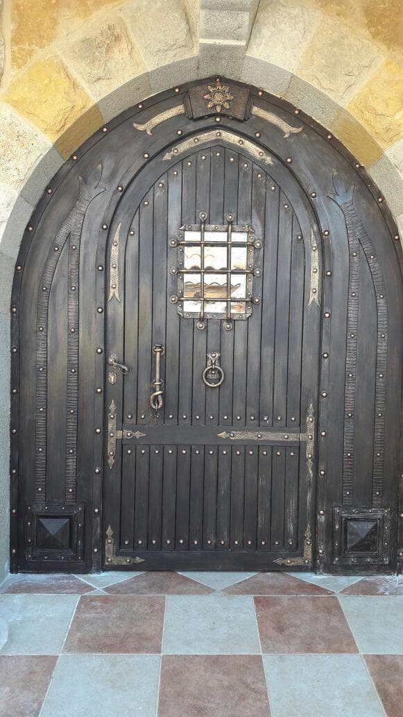Fabricated ornamental metal door and gate work, selected view 31