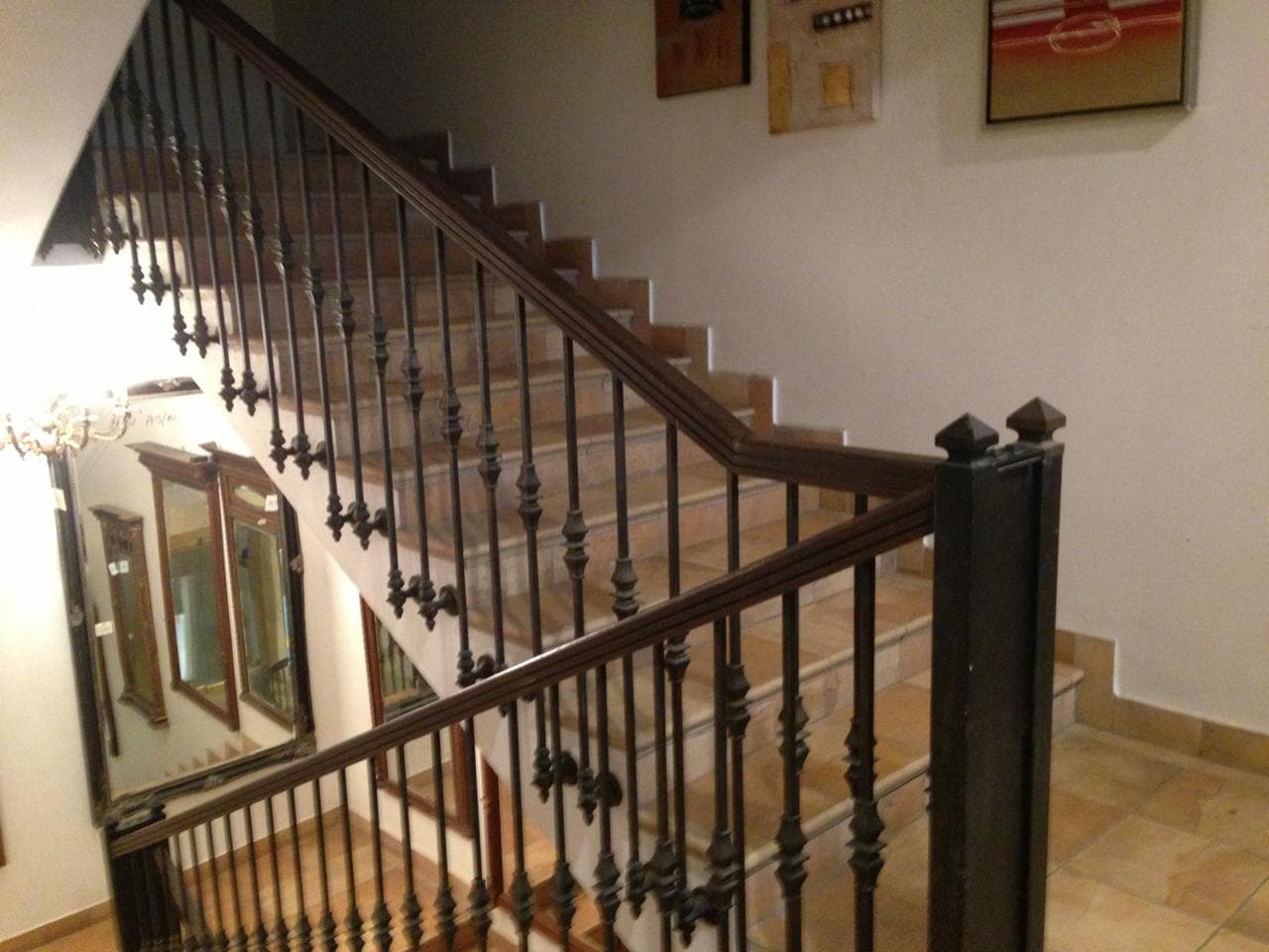 Metal stairway, handrail, and balustrade work, selected view 6