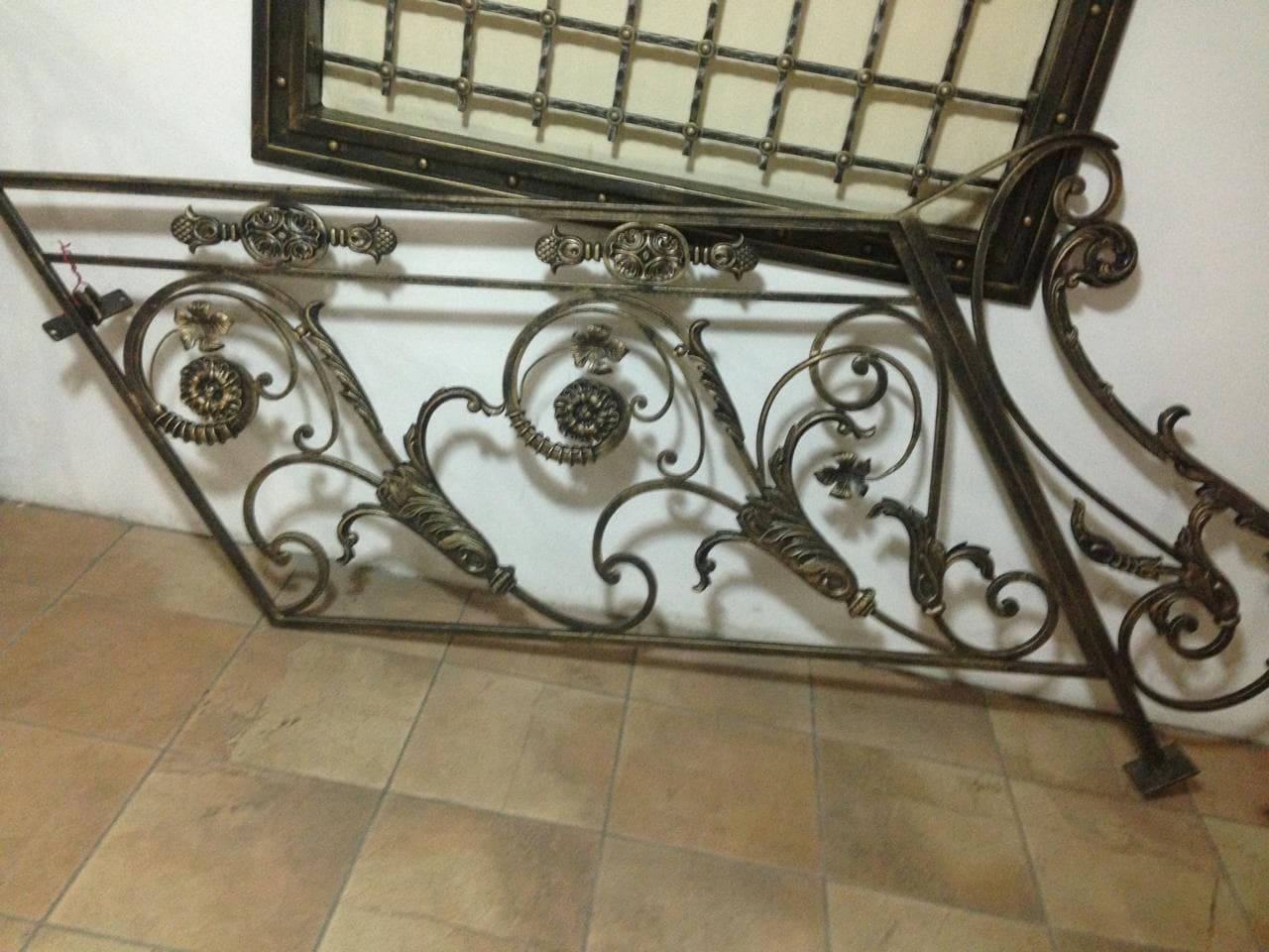 Metal stairway, handrail, and balustrade work, selected view 9